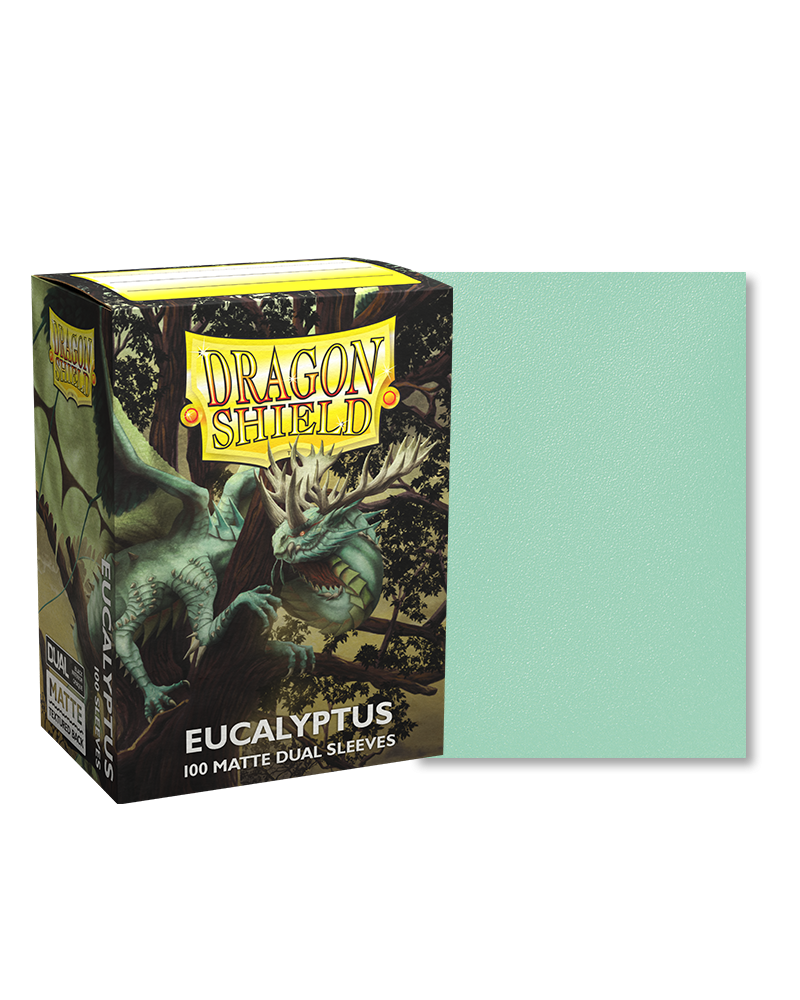 Dragon Shield: Standard Sleeves: Dual Matte - Eucalyptus 'Lehel'