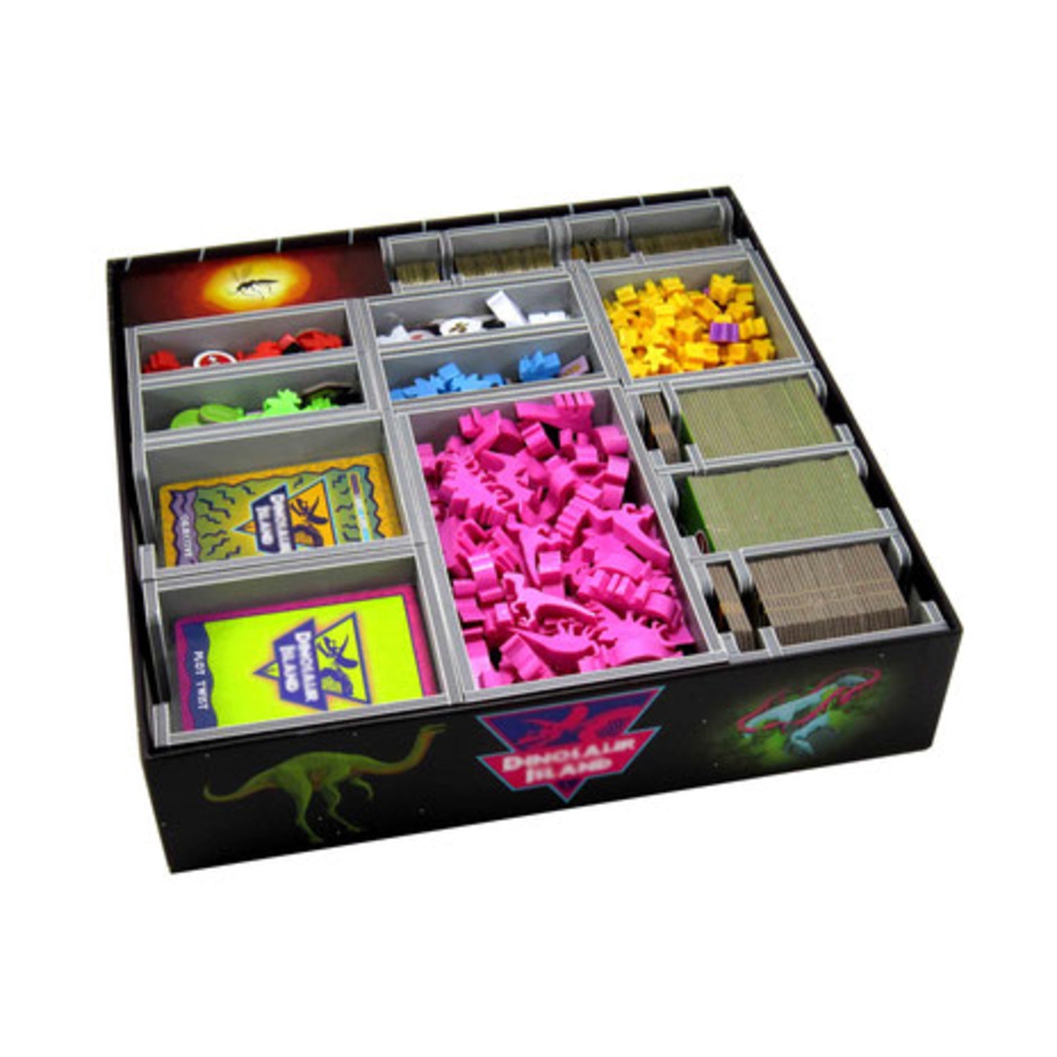 Box Insert Dinosaur Island