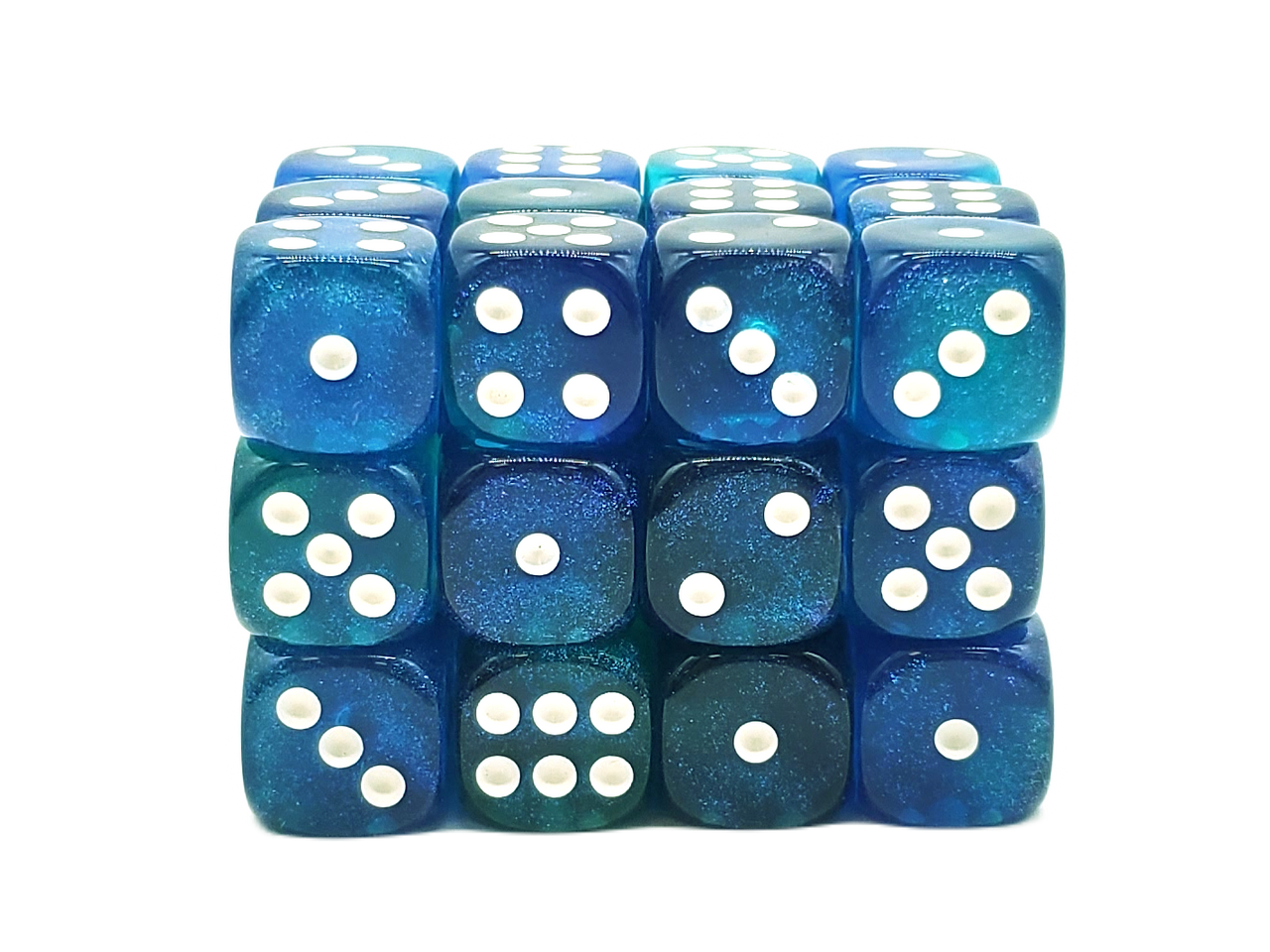 Old School Dice: 36d6: Galaxy - Blue Void