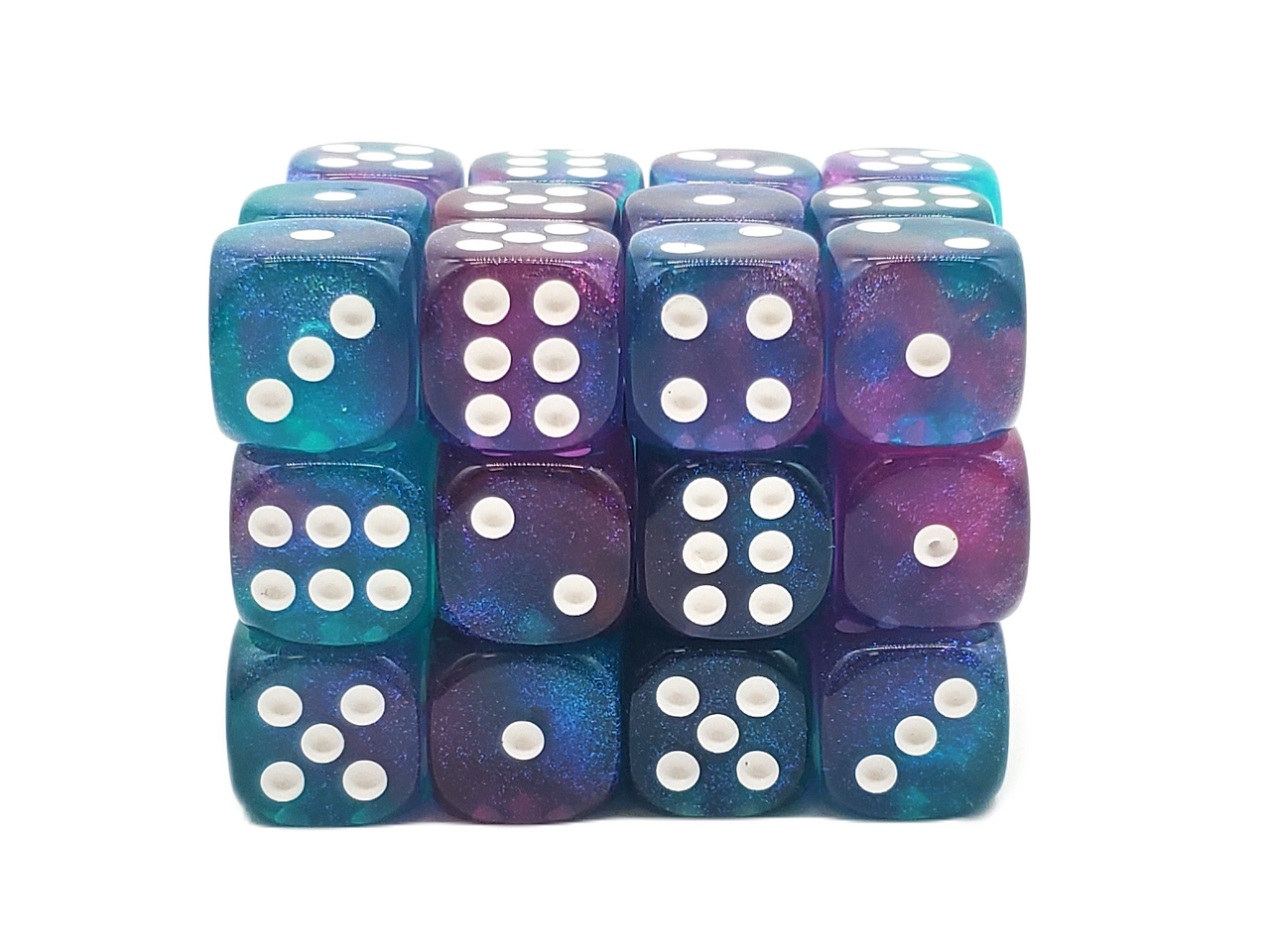 Old School Dice: 36d6: Galaxy - Northern Lights