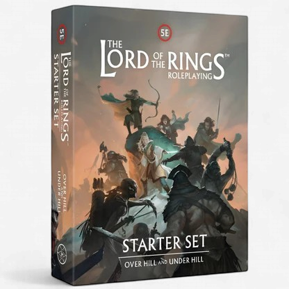 The Lord of the Rings Roleplaying: Starter Set - Over Hill and Under Hill (5e)