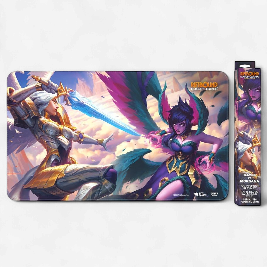 Riftbound: League of Legends - Vendetta Playmat - Kayle vs Morgana