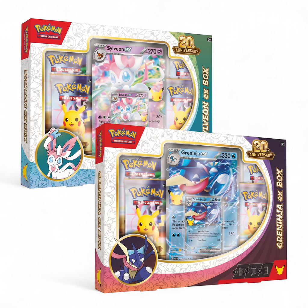 Pokemon TCG: 30th Celebration - ex Box [Sylveon ex/Greninja ex]