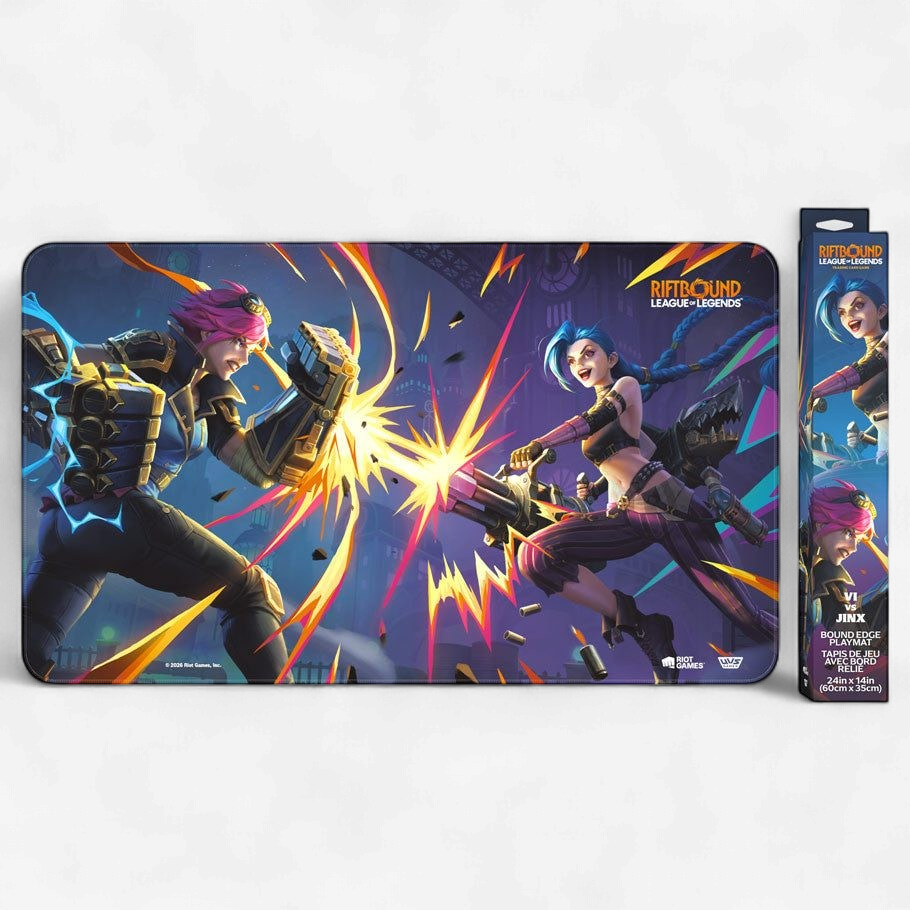 Riftbound: League of Legends - Vendetta Playmat - Vi vs Jinx