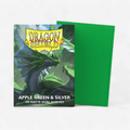 Dragon Shield: Standard Sleeves: Dual Matte - Apple Green & Silver