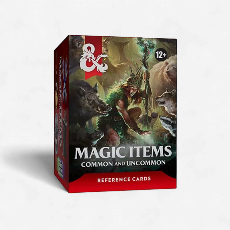 D&D 5e: Reference Cards - Trove Magic Items - Common and Uncommon