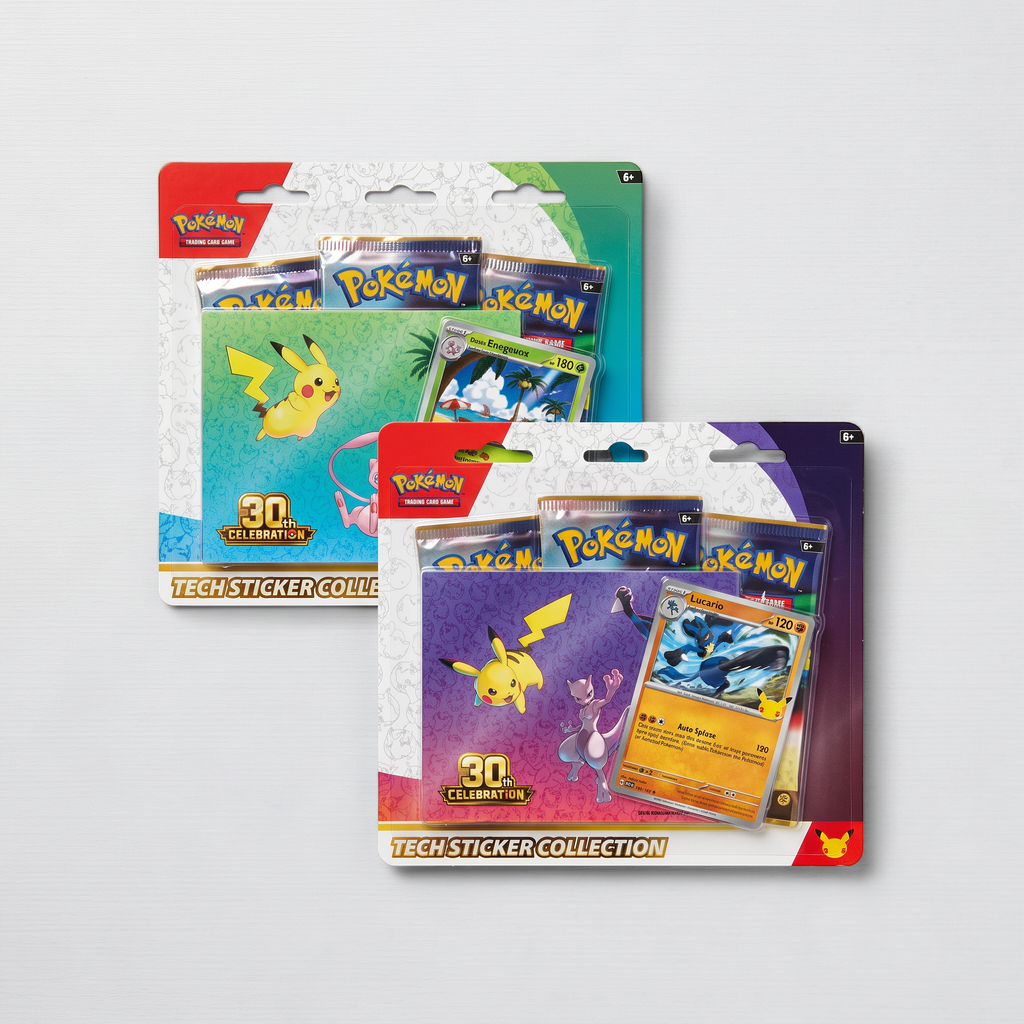 Pokemon TCG: 30th Celebration - Tech Sticker Collection [Alolan Exeggutor/Lucario]