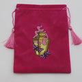 Dice Bag - Moonlit Lantern (Pink)