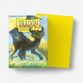 Dragon Shield: Standard Sleeves: Dual Matte - Yellow & Silver
