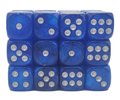Old School Dice: 36d6: Galaxy - Blue Shimmer