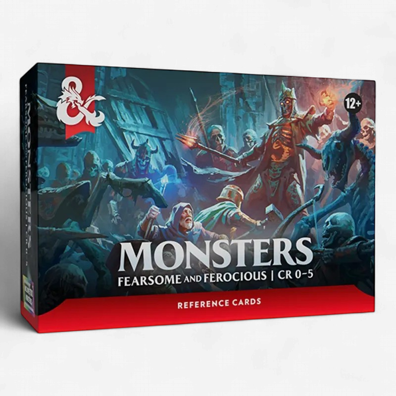 D&D 5e: Reference Cards - Trove Monsters - Fearsome and Ferocious