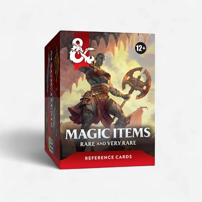 D&D 5e: Reference Cards - Trove Magic Items - Rare and Very Rare