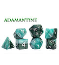 Gate Keeper Games: 7-Die Set - Halfsies Dice - Adamantine