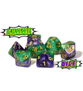 Gate Keeper Games: 11-Die Set - Halfsies Dice - Gamma Dice