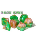 Gate Keeper Games: 11-Die Set - Halfsies Dice - Rose Dice