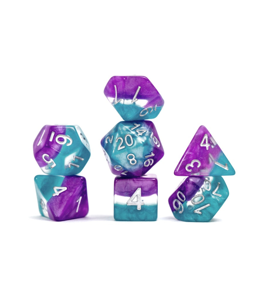 Gate Keeper Games: 7-Die Set - Supernova Dice - Psionic Combat