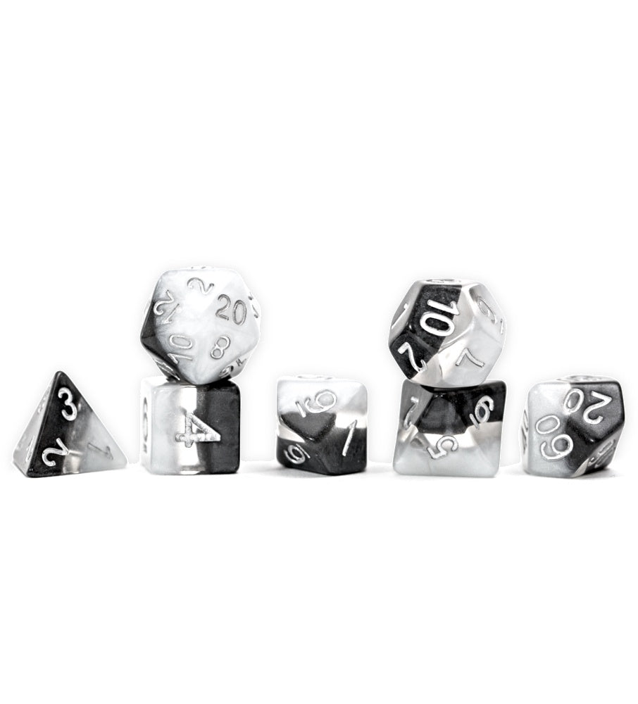 Gate Keeper Games: 7-Die Set - Supernova Dice - Yin Yang