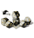 Gate Keeper Games: 7-Die Set - Halfsies Dice - Yin Yang