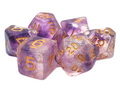 Old School Dice: 7-die Set: Luminous - Radiant Iris