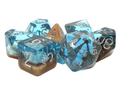 Old School Dice: 7-die Set: Infused - Beach Party - Sunken Treasure