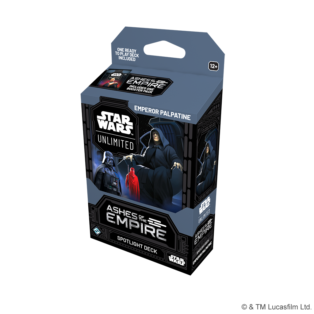 Star Wars: Unlimited - Ashes of the Empire Spotlight Deck (Emperor Palpatine)
