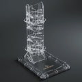 Crystal Twister Premium Dice Tower