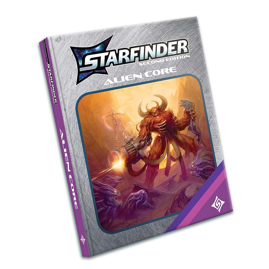 Starfinder RPG, 2e: Alien Core, Retail Cover Edition
