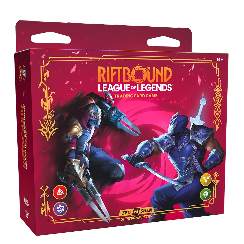 Riftbound: League of Legends - Vendetta Showdown Decks - Zed vs Shen