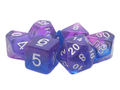 Old School Dice: 7-die Set: Gradients - Southern Lights