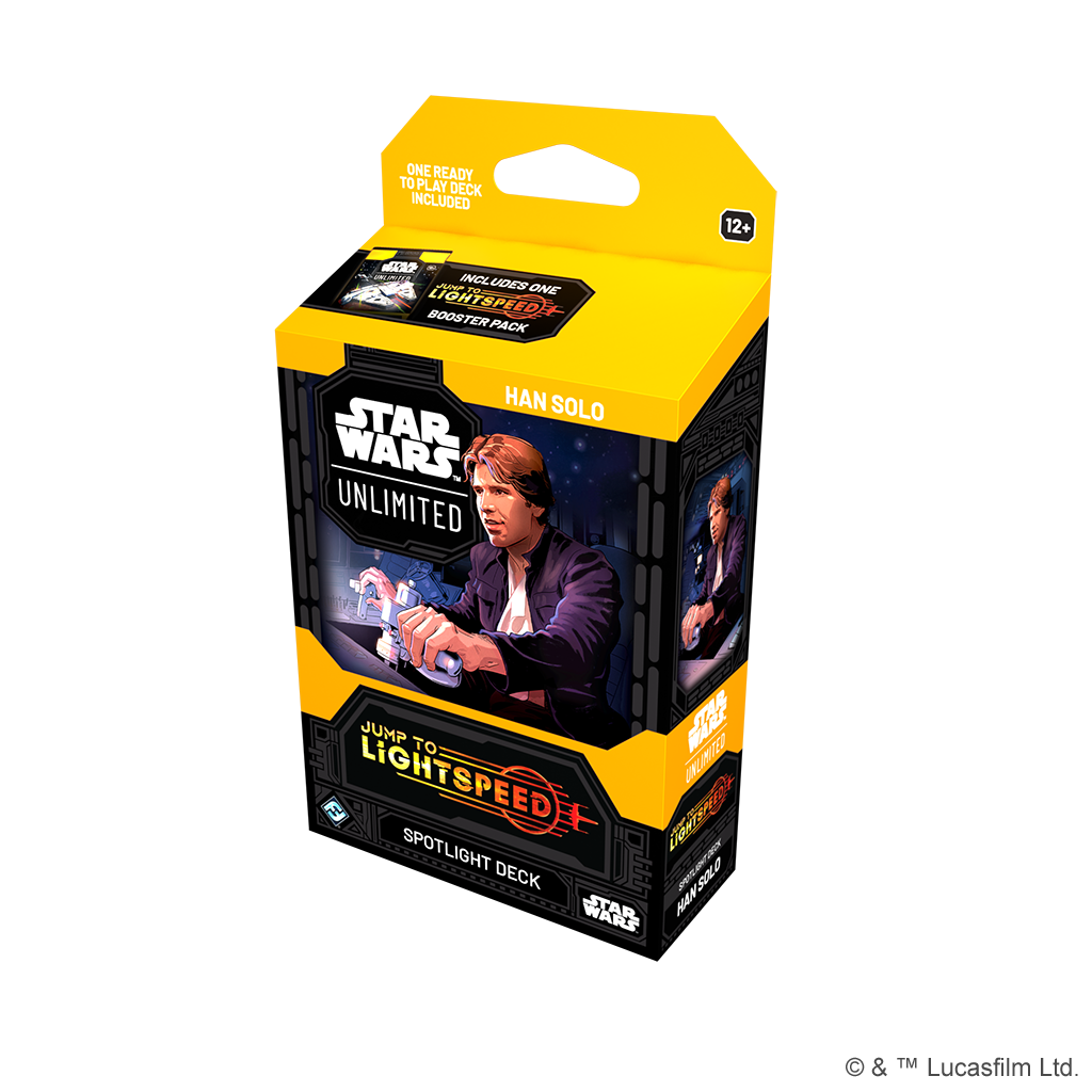 Star Wars: Unlimited - Jump to Lightspeed Spotlight Deck (Han Solo)