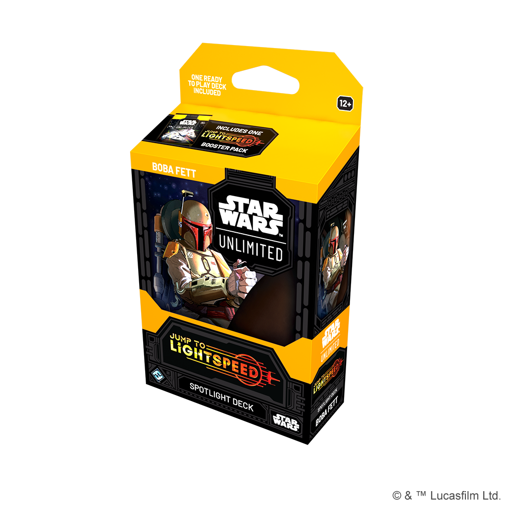 Star Wars: Unlimited - Jump to Lightspeed Spotlight Deck (Boba Fett)