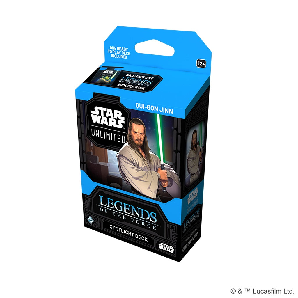 Star Wars: Unlimited - Legends of the Force Spotlight Deck (Qui-Gon Jinn)