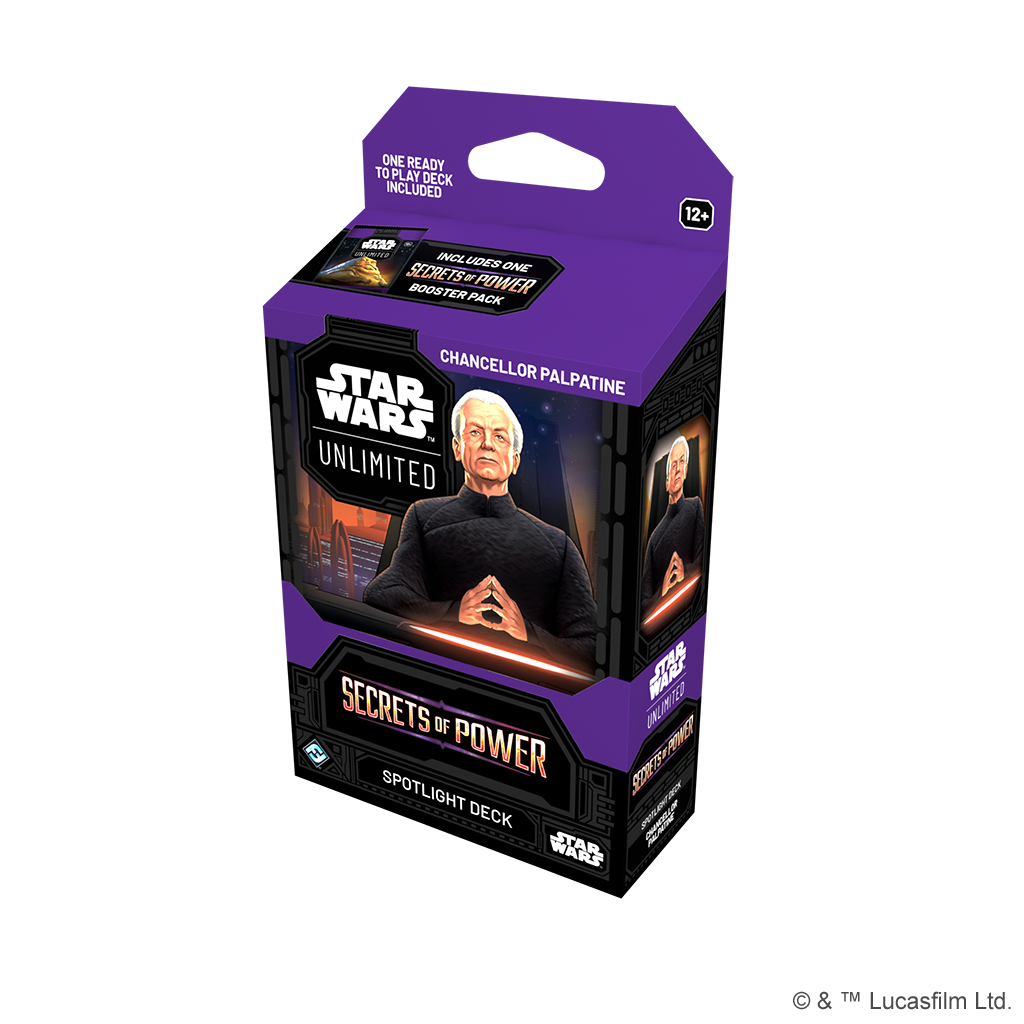 Star Wars: Unlimited - Secrets of Power Spotlight Deck - Chancellor Palpatine