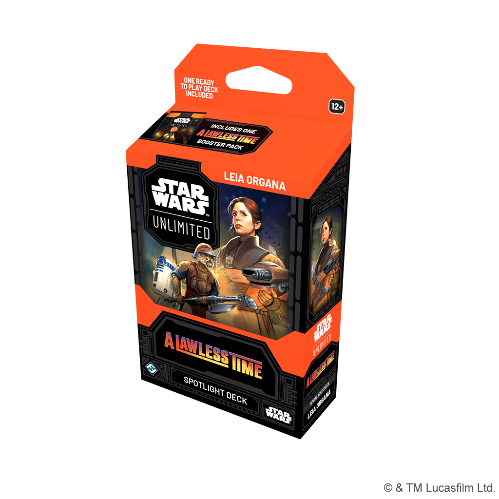 Star Wars: Unlimited - A Lawless Time Spotlight Deck (Leia Organa)