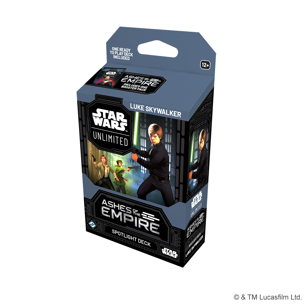Star Wars: Unlimited - Ashes of the Empire Spotlight Deck (Luke Skywalker)
